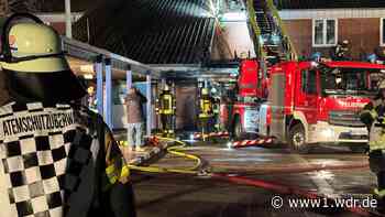 Entwarnung nach Brand in Rheinberg