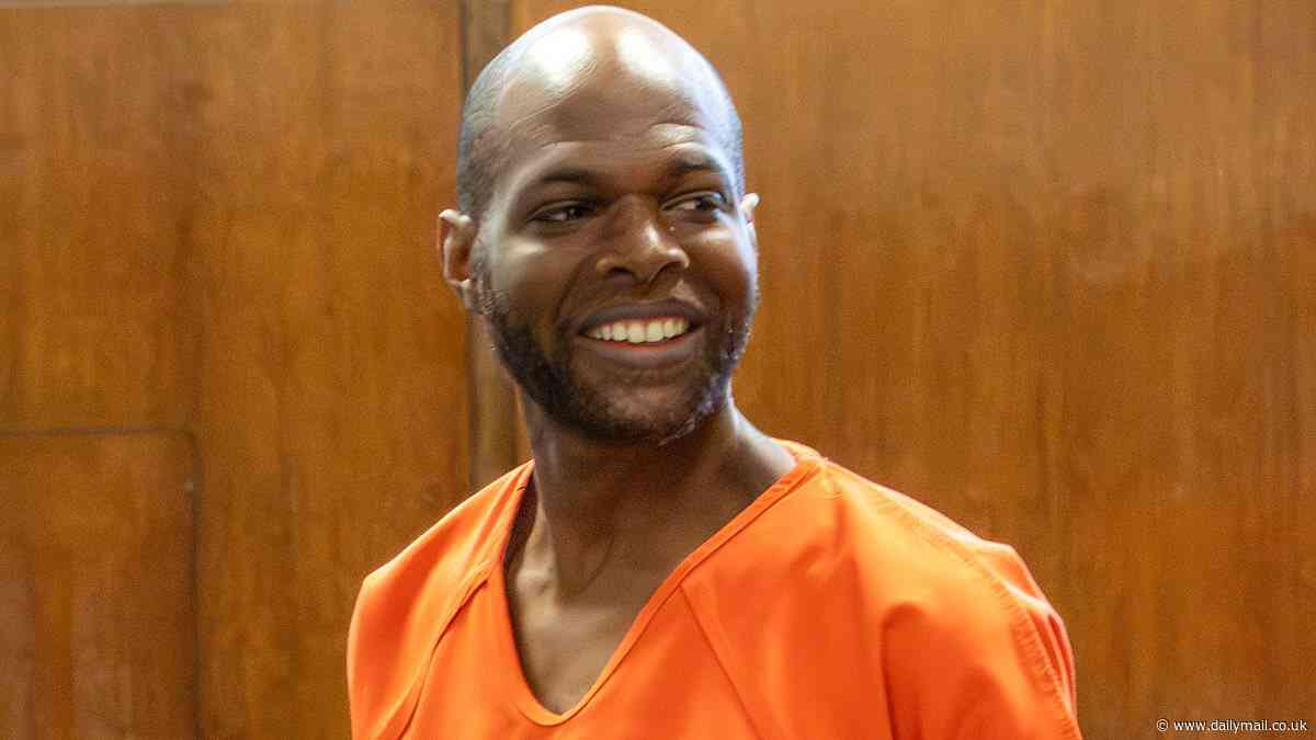 Homeless man who threw boiling water in New Yorkers faces in string of heinous attacks GRINS as he appears in court
