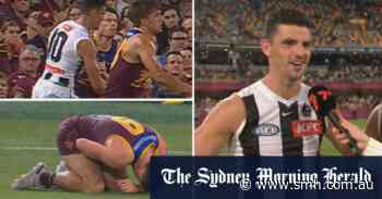 Pendlebury whacks Neale in the stomach