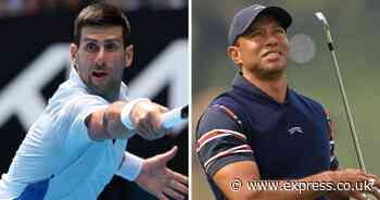 Novak Djokovic shows true colours by taking completely different approach to Tiger Woods