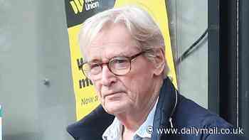 Coronation Street star Bill Roache, 91, is seen at the Post Office amid his bankruptcy after he was given three months to settle £500,000 tax debt