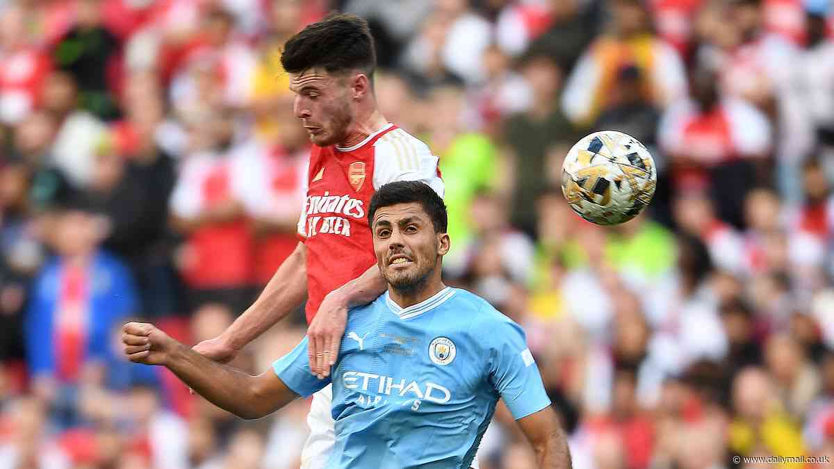 Rodri and Declan Rice have been the driving forces in their side's respective title charges and are set to do battle when Arsenal visit Man City... but which of the midfielders triumphs in the statistics?