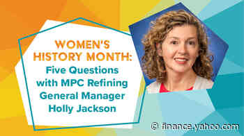 Women’s History Month: Five Questions With Refining General Manager Holly Jackson