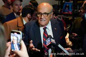 Rudy Giuliani says forcing him to sell Florida condo could make him ‘join the ranks of the homeless’