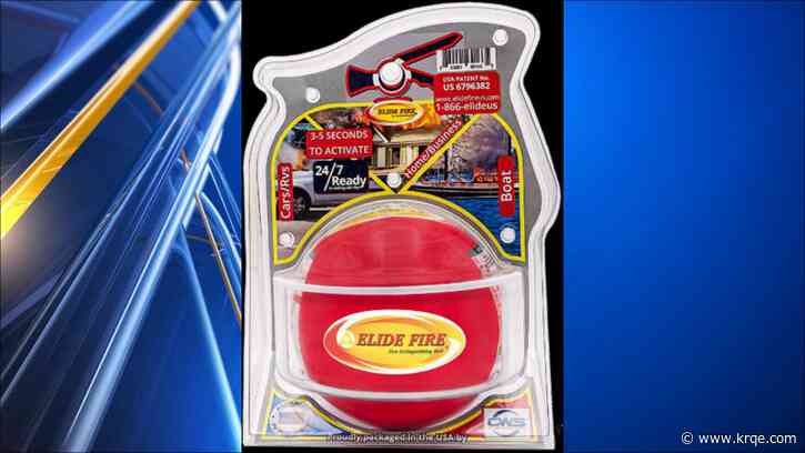 Fire-extinguishing ball may fail to actually extinguish fires, CPSC warns