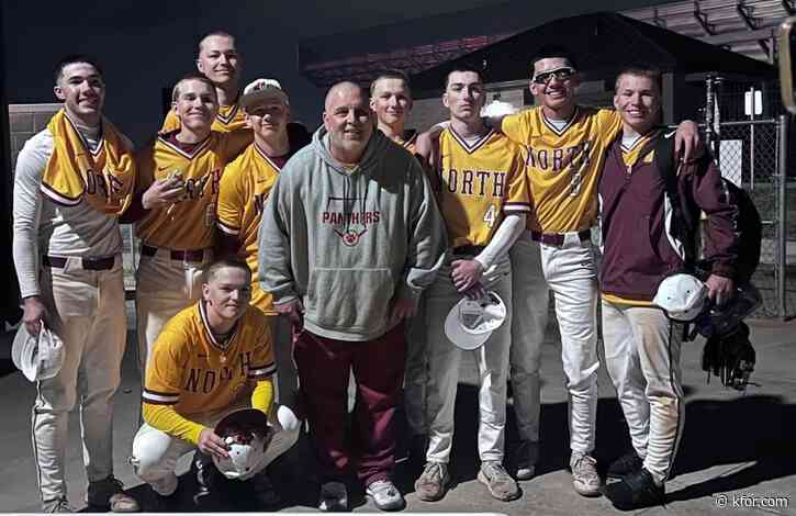Baseball team shows support for coach's mother battling cancer