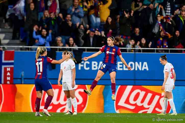 Holders Barcelona, PSG win through to Women's Champions League semis