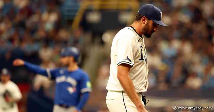 Zach Eflin falls apart in the sixth on Opening Day - Blue Jays 8, Rays 2