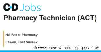 HA Baker Pharmacy: Pharmacy Technician (ACT)