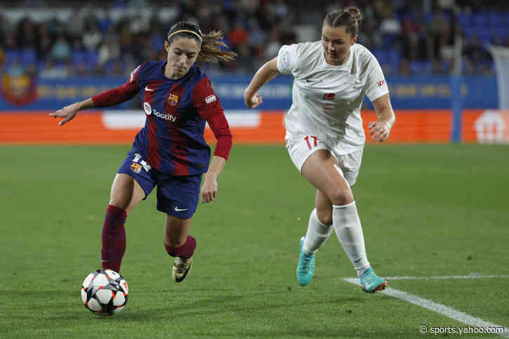 Barcelona wins to set up Women's Champions League semifinal vs. Chelsea. PSG advances to face Lyon