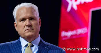 Matt Schlapp Accuser Dropped Groping Lawsuit After a $480,000 Settlement