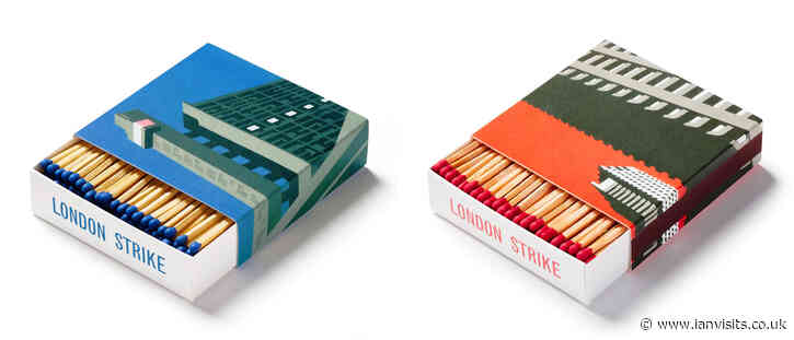 Paul Catherall designs modernist matchboxes