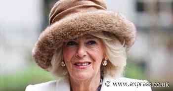 Queen Camilla ignores protesters as she leads Royal Family at special Maundy Thursday