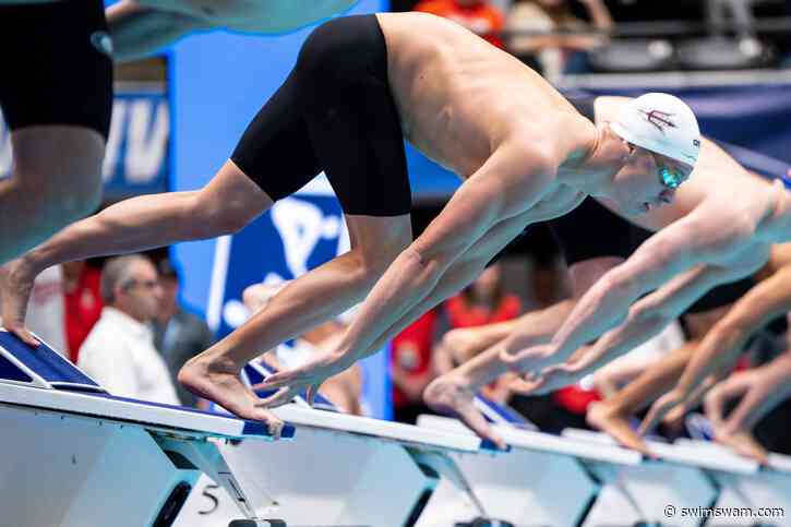 2024 M. NCAAs: Watch Leon Marchand Shatter the 500 Free NCAA Record (Day 2 Race Videos)