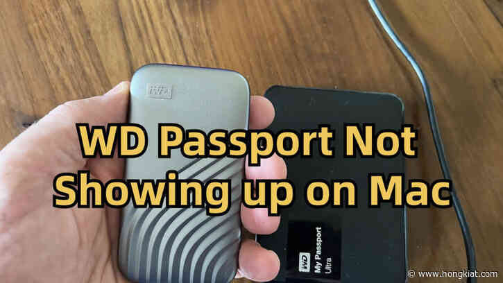 Fixing WD My Passport Not Detected on Mac: A Step-by-Step Guide