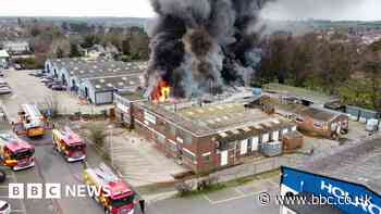 Huge industrial estate fire started 'accidentally'