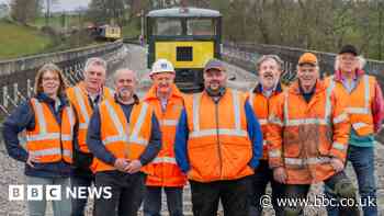 Heritage railway line reopens after viaduct repair