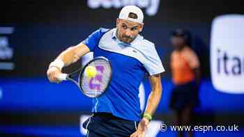 Top seed Alcaraz surprised by Dimitrov at Miami