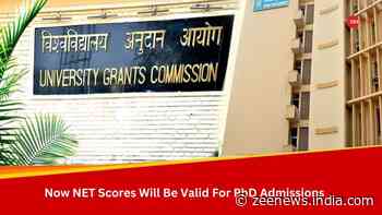 NET Score To Be Allowed For PhD Admissions, Says UGC