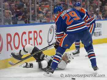 Cult of Hockey Player Grades after a strong 4-1 Edmonton Oilers effort over L.A in possible 1st Round preview