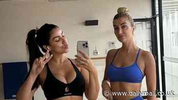 Married At First Sight's Caroline Santos works up a sweat with co-star Tamara Djordjevic in jaw-dropping gym selfie