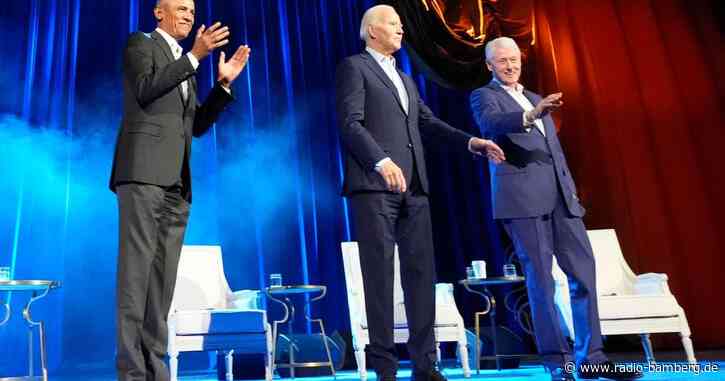 Präsidenten-Spektakel in New York: Biden, Obama und Clinton