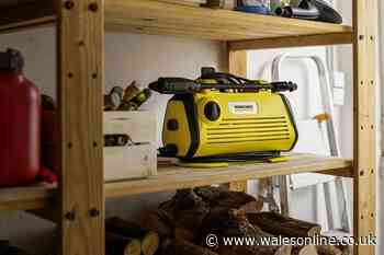 Compact Karcher pressure washer with 'great force' is easy to store and spruces up driveways