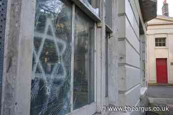 Sadness at anti-Semitic graffiti in Brighton