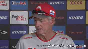 ‘I’ve been at three clubs already this year’: Wayne Bennett’s cheeky reply after link to Rabbitohs