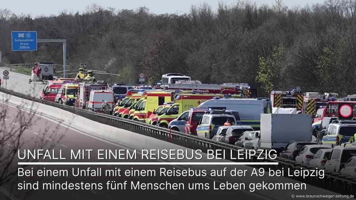 Flixbus-Unfall bei Leipzig: Suche nach Ursache läuft weiter