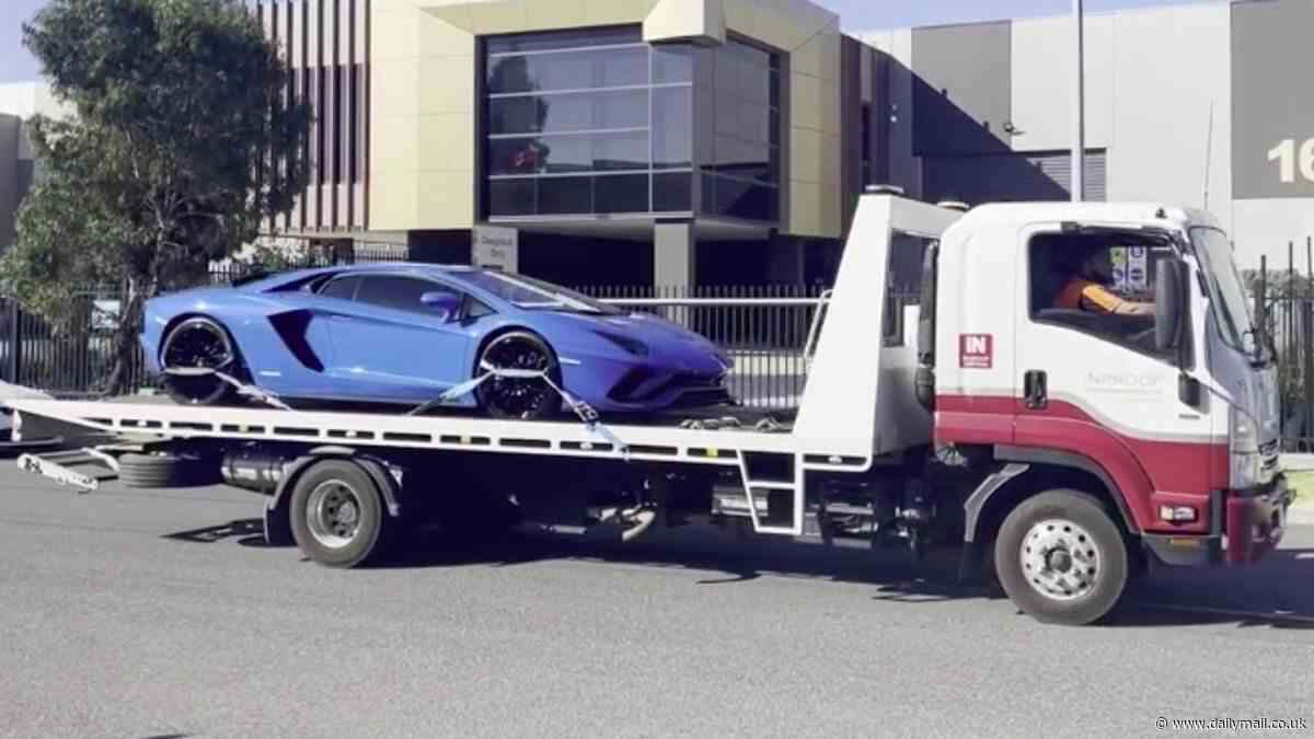 Moonee Ponds: Owner of anti-ageing clinic charged after police allegedly found steroids and human growth hormones - as 17 luxury cars are seized from a nearby factory