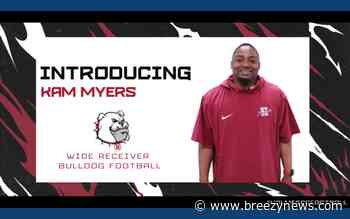 Myers joins Bulldog football as WR Coach