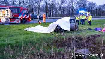 Automobilist zwaargewond bij ongeval op A1 bij Bathmen
