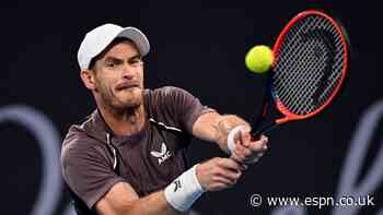 Murray (ankle) out of Monte Carlo, Munich