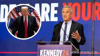 Der „radikalste linke Kandidat“: Trump poltert gegen Kennedy und prophezeit Problem für Biden