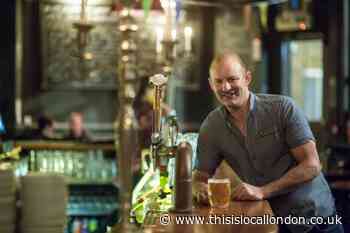 Celebrity hangout and community pub The Stag in Belsize Park