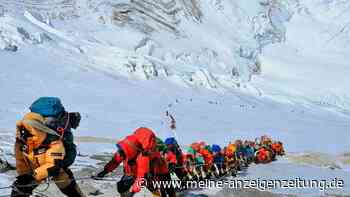 Großer Andrang auf dem Mount Everest erwartet