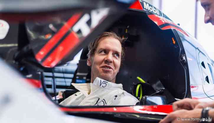 Sebastian Vettel ‘flirt’ stiekem weer met de racerij: ‘Doe het niet, papa’