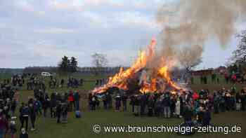 Osterfeuer im Landkreis Helmstedt und kein Regen in Sicht