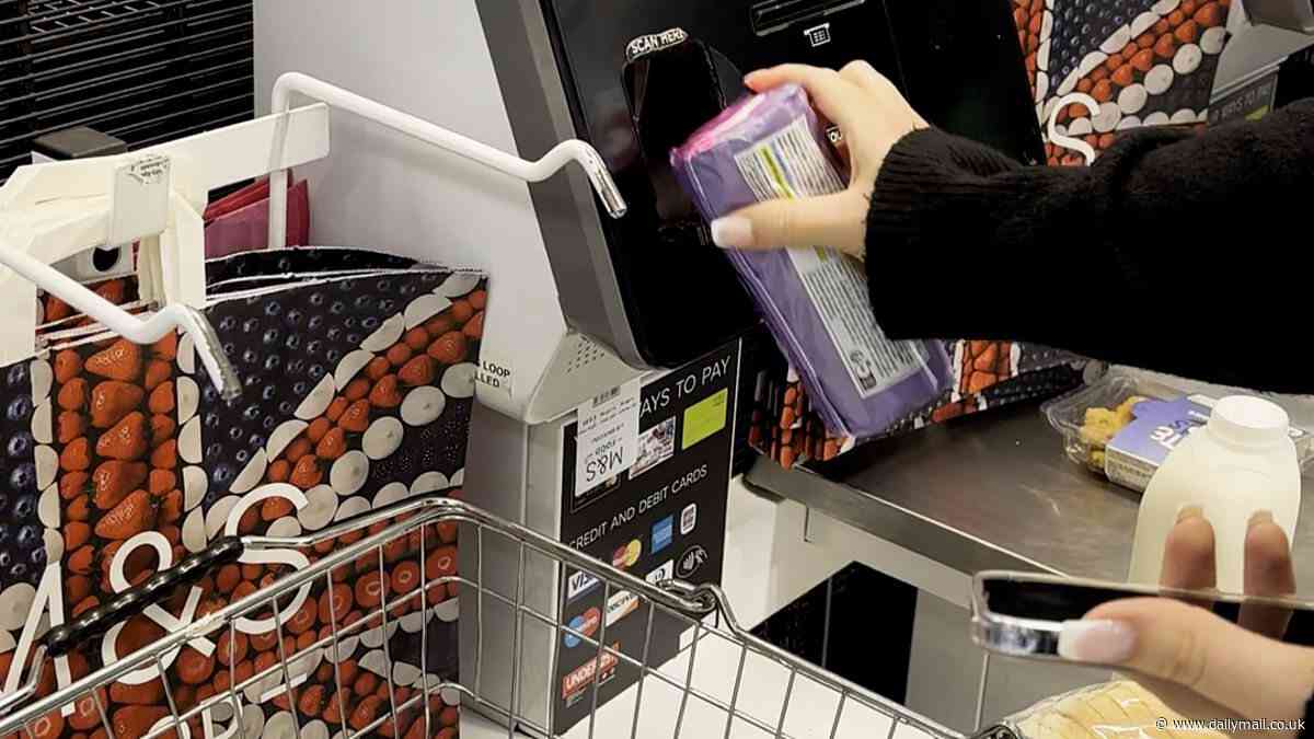 The battle of the supermarket self-scanners: From Marks & Spencer's unmanned checkouts to militant Aldi and Waitrose carrier bag hell - MailOnline reveals the best store for a quick getaway (which took just 43 seconds)...which do YOU think won?
