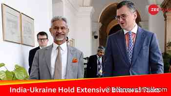 India Advocates Peaceful Resolution To Ukraine-Russia Conflict As EAM Jaishankar, Kuleba Hold Bilateral Talks