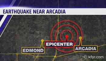 3.1 magnitude earthquake recorded near Arcadia