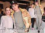 Pierce Brosnan's model son Paris opts for a casual look as he joins his long-time girlfriend Alex Lee-Aillon for LA store launch party