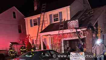 One treated for smoke inhalation after fire in Hamden