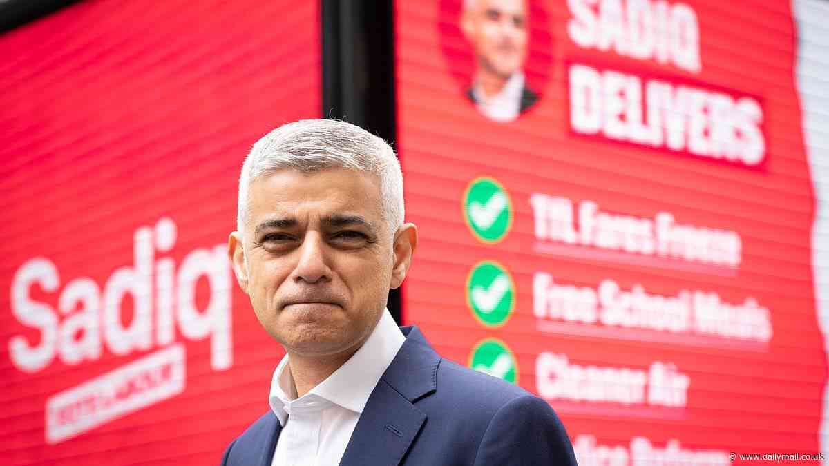 The race to be London's next mayor: Sadiq Khan has comfortable lead in polls over Tory Susan Hall in bid to secure his third term in office...but Count Binface is 1000/1 outsider to win May vote