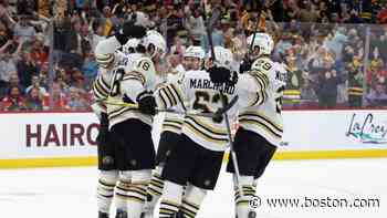 Idle Bruins clinch a spot in 2024 Stanley Cup Playoffs