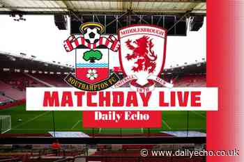 Live Championship updates Southampton FC vs  Middlesbrough