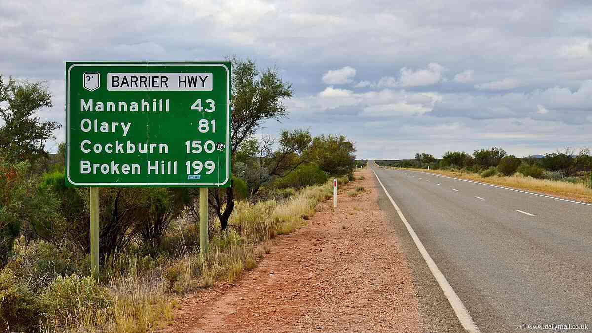 Ucolta, South Australia: Driver arrested in dramatic helicopter pursuit after hitting a police officer on a rural highway