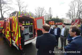 Brandweer Noord-Limburg stelt vier nieuwe voertuigen voor: “Voor veiligere interventies”