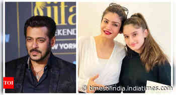 Salman sends best wishes to Raveena-Rasha